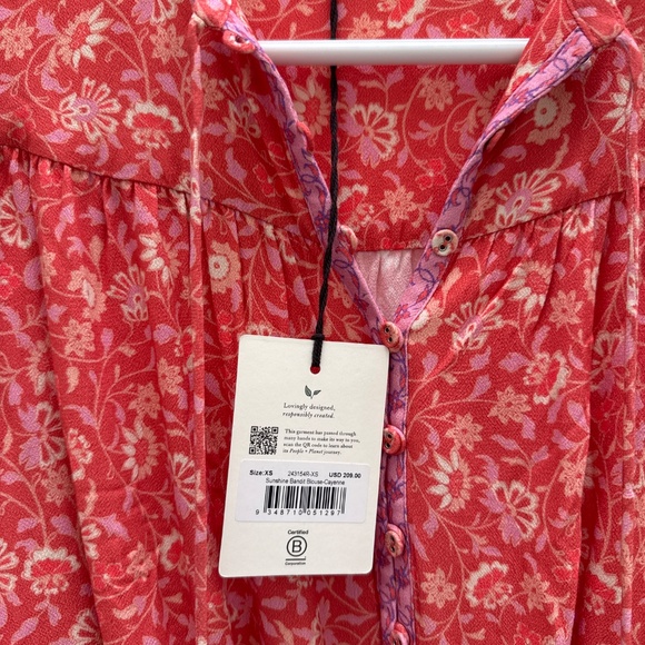 Spell Sunshine Bandit Blouse/Cayenne - Picture 5 of 7